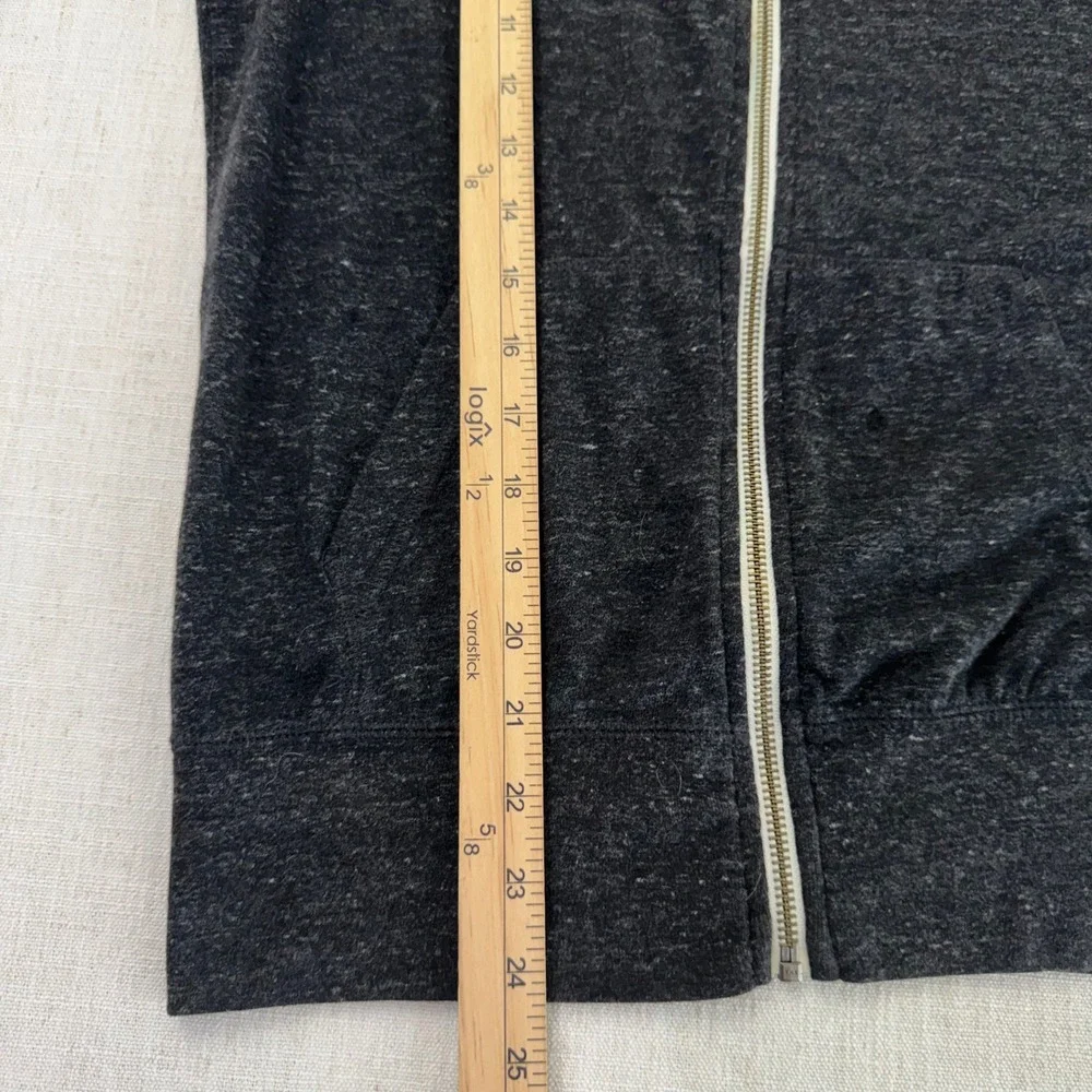 Nike Sportswear‎ Gym Vintage Full Zip Hoodie Charcoal Grey Men's Medium